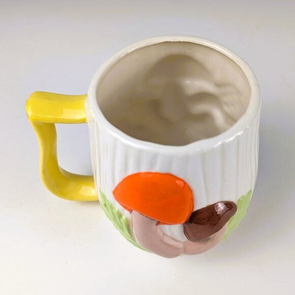 Vintage 70s Arnel's Ceramic Mushroom Mug - Picture 2 of 8